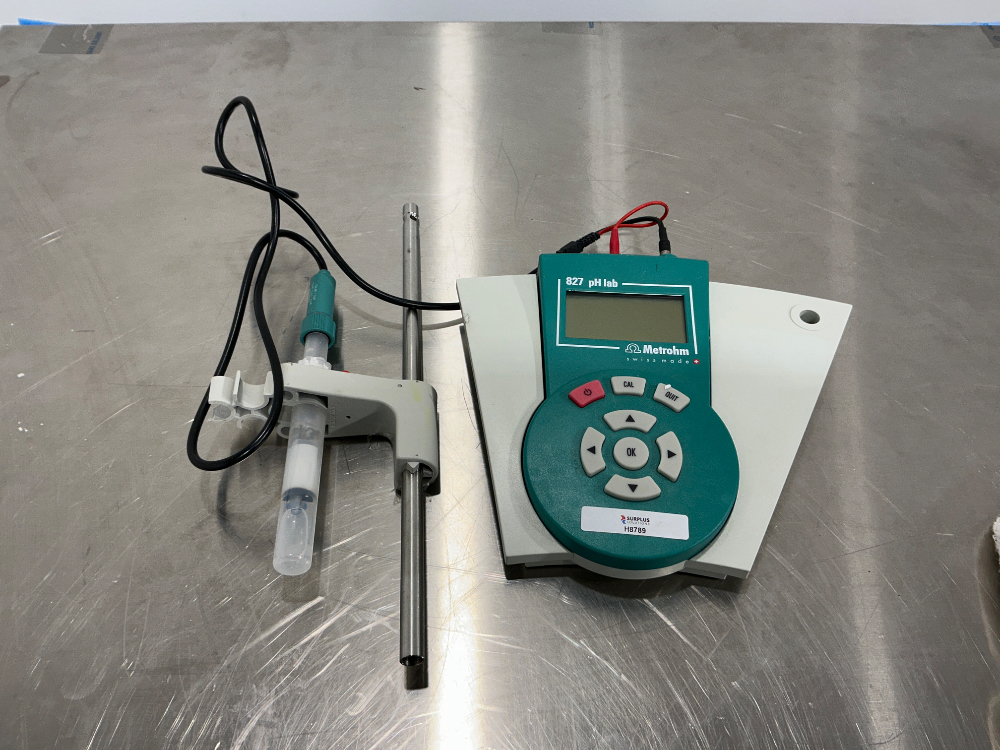 Image of Metrohm 827 Ph lab ph meter Metrology